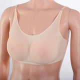 Pocket Bra Crop Top Silicone Fake Boobs for Mastectomy Tank Top XS-XL S