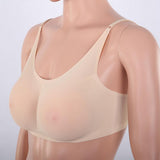 Pocket Bra Crop Top Silicone Fake Boobs for Mastectomy Tank Top XS-XL S