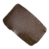 Maxbell Women Sexy Rhinestones Fishnet Net Mesh Stockings Tights Pantyhose Coffee - Aladdin Shoppers