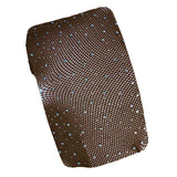 Maxbell Women Sexy Rhinestones Fishnet Net Mesh Stockings Tights Pantyhose Coffee - Aladdin Shoppers