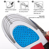 Maxbell Maxbell Sports Casual Cushioning Insole Inserts Plantar Fasciitis Insoles Black