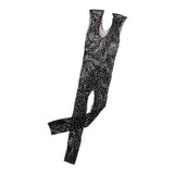 Maxbell Men Gay Sexy Bodystocking Rhinestones Fishnet Jumpsuit Pantyhose Sleeveless - Aladdin Shoppers