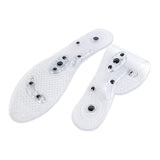 Maxbell Maxbell Acupressure Magnetic Therapy Insoles Breathable Shoe Insert Pads Clear S