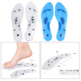 Maxbell Maxbell Acupressure Magnetic Therapy Insoles Breathable Shoe Insert Pads Clear S