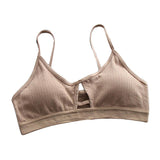 Maxbell Maxbell Women's Comfy Sexy Padded Push up Everyday Bra Khaki