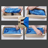Maxbell Maxbell Portable Automatic Shoe Cover Dispenser Machine Blue