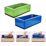 Maxbell Maxbell Portable Automatic Shoe Cover Dispenser Machine Blue