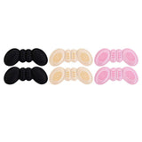 Maxbell Maxbell Womens Anti-Slip Shoe Inserts Heel Grips Pad Insoles Liner Cushions Pink