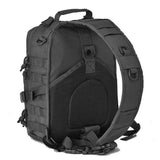 Outdoor cycling molle crossbody bag Black