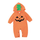 Maxbell Baby Romper Hooded Jumpsuit Bodysuit Outfit Halloween Clothes 70 3-6 Months
