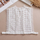 Maxbell Maxbell Camisole Shirt Tank Top Sexy Women Lady Lace Halter Chiffon Collar Crochet