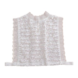 Maxbell Maxbell Camisole Shirt Tank Top Sexy Women Lady Lace Halter Chiffon Collar Crochet