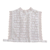 Maxbell Maxbell Camisole Shirt Tank Top Sexy Women Lady Lace Halter Chiffon Collar Crochet