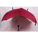 Maxbell Automatic Open Umbrella Anti-UV Rain Windproof Couple's Umbrella Large Red