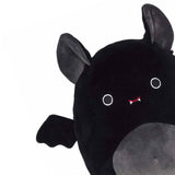 Maxbell 8" Halloween Plush Bat Toy Christmas Holiday Birthday Gift for Kids Black