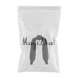 Maxbell Maxbell Turtleneck Sexy Short Sweater Long Sleeve Knitwear Pullover Halter Top Black