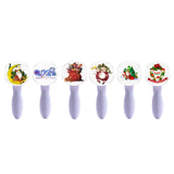 Maxbell Christmas Flashing Light Santa Claus Music Sound Stick Battery Operated A