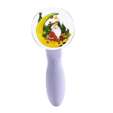 Maxbell Christmas Flashing Light Santa Claus Music Sound Stick Battery Operated A