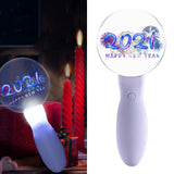 Maxbell Christmas Flashing Light Santa Claus Music Sound Stick Battery Operated B