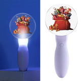 Maxbell Christmas Flashing Light Santa Claus Music Sound Stick Battery Operated C