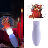 Maxbell Christmas Flashing Light Santa Claus Music Sound Stick Battery Operated C