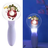 Maxbell Christmas Flashing Light Santa Claus Music Sound Stick Battery Operated D