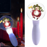 Maxbell Christmas Flashing Light Santa Claus Music Sound Stick Battery Operated D