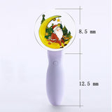 Maxbell Christmas Flashing Light Santa Claus Music Sound Stick Battery Operated E