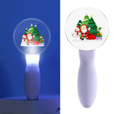 Maxbell Christmas Flashing Light Santa Claus Music Sound Stick Battery Operated E