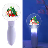 Maxbell Christmas Flashing Light Santa Claus Music Sound Stick Battery Operated E