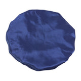 Maxbell 2xSatin Silk Bonnet Night Sleeping Cap Hat For Curly Natural Hair Navy Blue