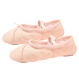 Ballet Dance Shoes Pointe Shoes Flats Dance Slipper Split Sole Skin Tone 40