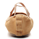 Maxbell 3xCanvas Ballet Slipper Split-Sole Shoes Fitness Gymnastics Flats Tan_39