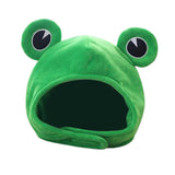 Maxbell 2xCartoon Funny Plush Frog Big Eye Hat Cosplay Costume Dress Up Hat Headgear