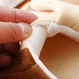 Maxbell 1Pair Mop Slippers Covers Floor Polishing Dust Cleaning Socks Shoes Khaki