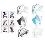 Maxbell Net for Stroller Long Lasting for Strollers Cradles  Tent blue