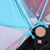Maxbell Net for Stroller Long Lasting for Strollers Cradles  Sunshade blue