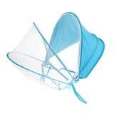 Maxbell Net for Stroller Long Lasting for Strollers Cradles  Sunshade blue