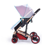 Maxbell Net for Stroller Long Lasting for Strollers Cradles  Sunshade blue