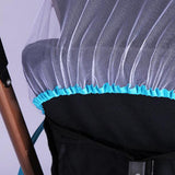 Maxbell Net for Stroller Long Lasting for Strollers Cradles  Sunshade blue
