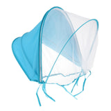 Maxbell Net for Stroller Long Lasting for Strollers Cradles  Sunshade blue