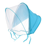 Maxbell Net for Stroller Long Lasting for Strollers Cradles  Sunshade blue