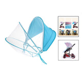 Maxbell Net for Stroller Long Lasting for Strollers Cradles  Sunshade blue