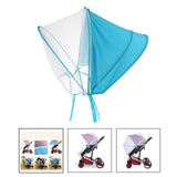 Maxbell Net for Stroller Long Lasting for Strollers Cradles  Sunshade blue