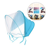 Maxbell Net for Stroller Long Lasting for Strollers Cradles  Sunshade blue