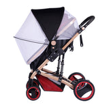 Maxbell Net for Stroller Long Lasting for Strollers Cradles  Sunshade black