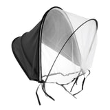 Maxbell Net for Stroller Long Lasting for Strollers Cradles  Sunshade black