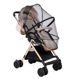 Maxbell Mosquito Net for Stroller Long Lasting for Strollers Cradles  Zipper black