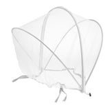 Maxbell Net for Stroller Long Lasting for Strollers Cradles  Zipper white