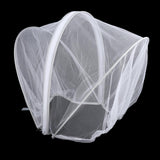 Maxbell Net for Stroller Long Lasting for Strollers Cradles  Zipper white